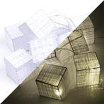 Lichtslinger | Vierkant (10 leds, Batterijen, Wit), Huis en Inrichting, Lampen | Overige, Verzenden, Nieuw