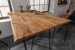 Eettafel Mammut 120cm Acacia 26mm/ 40608, Huis en Inrichting, Tafels | Eettafels, Ophalen of Verzenden, Nieuw