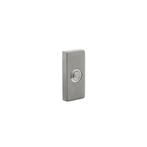 Intersteel deurbel rechthoekig 65x30x10mm verdekt - RVS, Verzenden, Nieuw