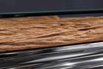 Design eettafel MODERN BAROK 200 cm naturel chroom, Ophalen of Verzenden, Nieuw