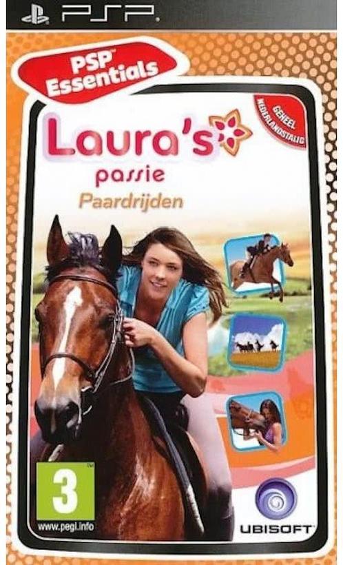 Lauras Passie Paardrijden-Essentials (PSP) Gebruikt, Spelcomputers en Games, Games | Sony PlayStation Portable, Zo goed als nieuw