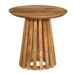Salontafel Mangohout Rond Zara Medium, Verzenden, Rond, Nieuw, Industriële meubels