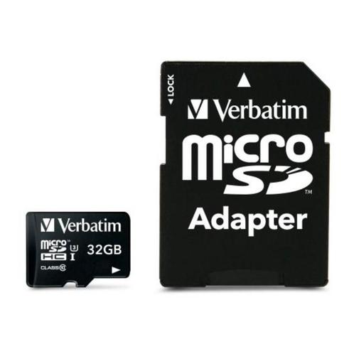 Verbatim Micro SDHC UHS-3 geheugenkaart / 32GB, Computers en Software, USB Sticks, Ophalen of Verzenden