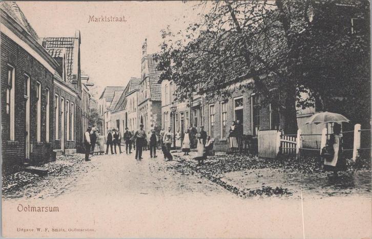 OOTMARSUM - Marktstraat, Verzamelen, Ansichtkaarten | Nederland