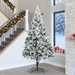 vidaXL Kerstboom met 300 LED met standaard Wit 300 cm PVC, Verzenden, Nieuw