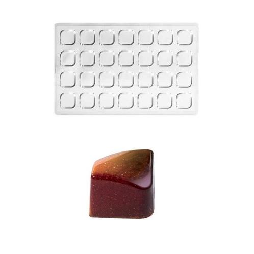 Martellato Bonbonvorm Abstract Vierkant (28x) 24x24x18 mm, Hobby en Vrije tijd, Taarten en Cupcakes maken, Nieuw, Verzenden