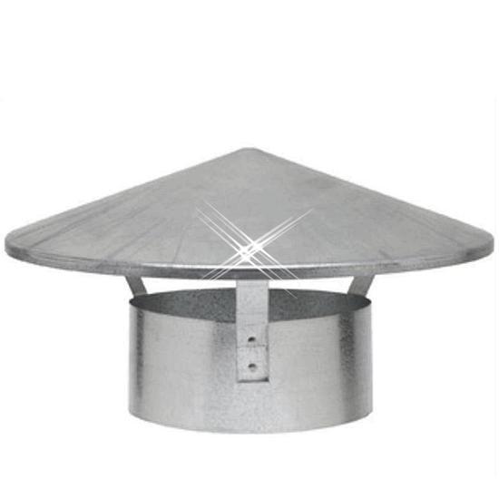 Aluminium regenkap 200 mm, Doe-het-zelf en Verbouw, Ventilatie en Afzuiging, Nieuw, Verzenden