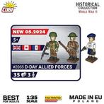 COBI 2055 3 Figuren Allied Forces D-Day 1944, Kinderen en Baby's, Speelgoed | Bouwstenen, Verzenden, Nieuw