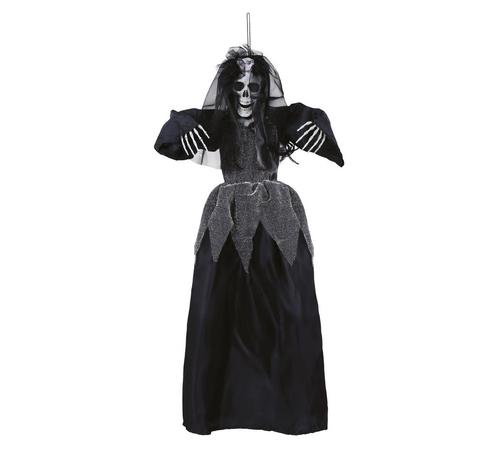 Halloween Hangdecoratie Bruid 90cm, Hobby en Vrije tijd, Feestartikelen, Nieuw, Verzenden