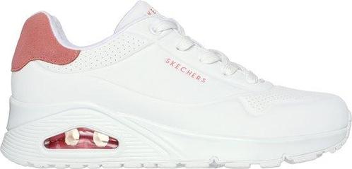 Skechers Maat 39 Uno - Pop Back - Dames Sneakers - Wit, Kleding | Dames, Schoenen, Wit, Nieuw, Verzenden