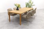 Taste Albano Latte / Liam tuinset - 240x100 cm. | AANVRAAG, Verzenden, Nieuw, Hout, Tuinset