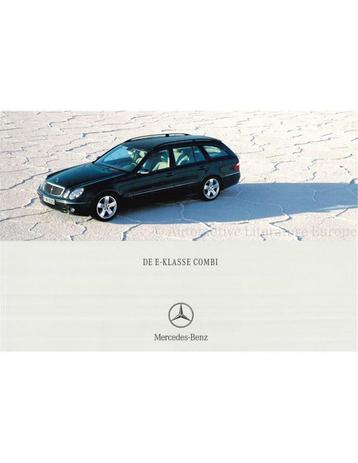 2005 MERCEDES BENZ E KLASSE COMBI BROCHURE NEDERLANDS beschikbaar voor biedingen