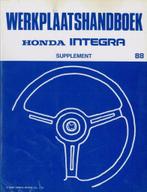 1988 Honda Integra Werkplaatshandboek Supplement Nederlands, Verzenden
