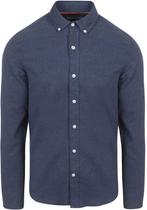 Suitable Overhemd Flanel Donkerblauw maat 3XL Heren, Kleding | Heren, Overhemden, Verzenden, Nieuw, Blauw, Suitable