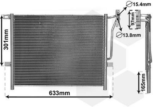 LUCHTCONDENSATOR VOOR BMW 3 E46 1997-2001 64536914033, Auto-onderdelen, Airco en Verwarming, Nieuw, Ophalen of Verzenden