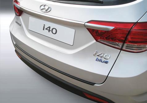 Achterbumper Beschermer | Hyundai i40 CW 2011- | ABS Kunstst, Auto-onderdelen, Carrosserie en Plaatwerk, Nieuw, Hyundai, Verzenden