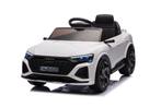 Audi S Q8, 12 volt elektrische kinderauto met rubberen bande, Ophalen of Verzenden, Nieuw