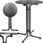Statafel - Bartafel - Statafelrok - Partytafel - 110cm - Zwa, Verzenden, Nieuw