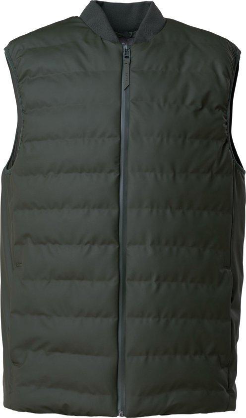 Rains Trekker Vest 1520 Regenjas Unisex - Groen - Maat XS, Fietsen en Brommers, Fietsaccessoires | Fietskleding, Verzenden