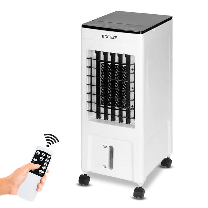 2dekans | Breeze Mobiele Airco 2.0 - 10.000 BTU - 35 x 30 x, Audio, Tv en Foto, Afstandsbedieningen, Zo goed als nieuw, Ophalen of Verzenden