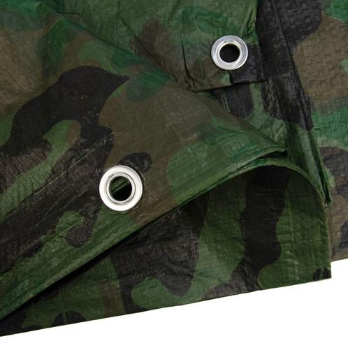1,5x6 camouflage zeil pe army decoratief, Doe-het-zelf en Verbouw, Zeil en Folie, Zeil, Nieuw, 15 m² of meer, Ophalen of Verzenden
