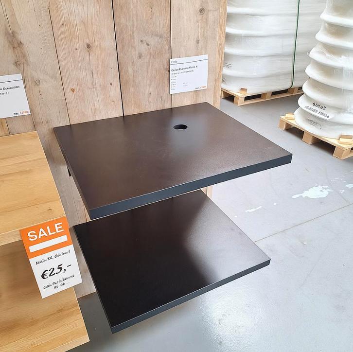 SALE - OP=OP Badmeubel 60 x 3,2 x 50  zwart nr148 -, Diversen, Overige Diversen, Nieuw, Ophalen of Verzenden