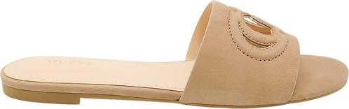 Guess - Maat 40 - Tashia Dames Slippers - Taupe, Kleding | Dames, Schoenen, Verzenden