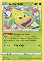 Weepinbell 002/163 Battle Styles, Hobby en Vrije tijd, Verzamelkaartspellen | Pokémon, Ophalen of Verzenden, Nieuw, Losse kaart