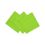 Lime Groene Servetten 3 Laags 24cm 20st, Verzenden, Nieuw