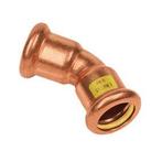 BONFIX M-press RK-gas bocht 45° 16 x 16 mm, Doe-het-zelf en Verbouw, Buizen en Afvoer, Ophalen of Verzenden, Nieuw