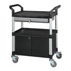 Etagewagen Matador HX-818D 3 Etages Lade + Slot Zwart, Doe-het-zelf en Verbouw, Verzenden, Nieuw