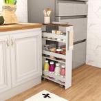 2dekans | Coast Kruidenrek verrijdbaar - 4-Laags - Smal - 48, Zakelijke goederen, Ophalen of Verzenden, Nieuw in verpakking