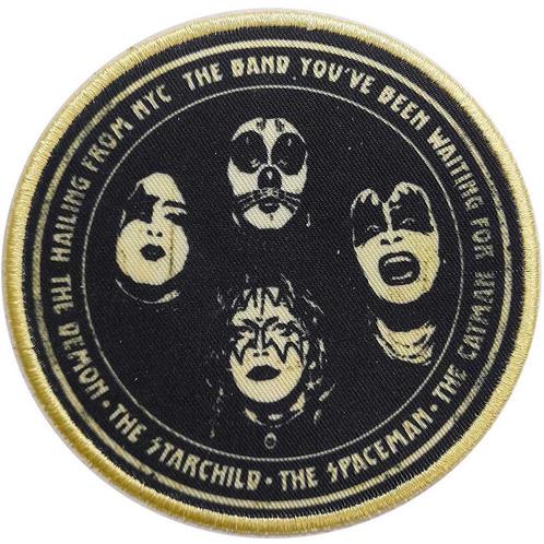 KISS - Hailing From NYC - patch officiële merchandise, Verzamelen, Muziek, Artiesten en Beroemdheden, Kleding, Nieuw, Ophalen of Verzenden