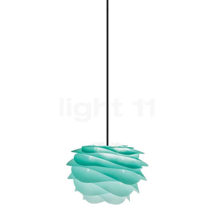 Umage Carmina mini Hanglamp, turkoois - kabel zwart, Huis en Inrichting, Lampen | Hanglampen, Nieuw, Verzenden