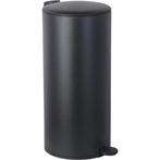 Practo Home pedaalemmer 30l - mat zwart, Huis en Inrichting, Woonaccessoires | Prullenbakken, Verzenden, Nieuw