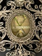 Reliekhouder - Glas, Kristal, Zilver - 1750-1800 - Sint, Antiek en Kunst