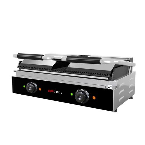GGM Gastro | Contactgrill - 3,6 kW - boven & onderkant |, Witgoed en Apparatuur, Contactgrills, Verzenden