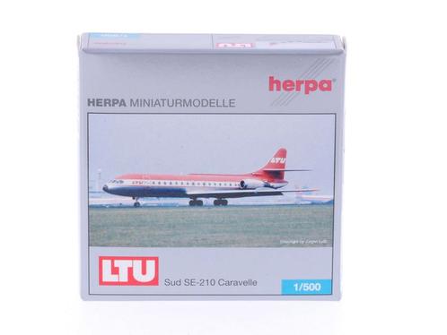 Schaal 1:500 Herpa 505321 LTU International Airways Sud S..., Hobby en Vrije tijd, Modelbouw | Vliegtuigen en Helikopters, Zo goed als nieuw