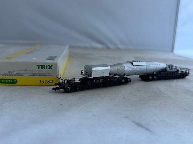 Minitrix N - 15184 - Modeltrein (1) - Torpedopfannenwagen,, Hobby en Vrije tijd, Modeltreinen | N-Spoor