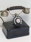 Bell Telephone Antwerp - Zwarte bureautelefoon, jaren 30 -