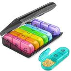 Pillendoos 7 Dagen – 21-Vaks Weekplanner voor Medicatie, Huis en Inrichting, Kasten | Overige, Verzenden, Nieuw