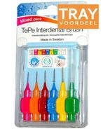 TEPE MIXED PACK INTERDENTAL BRUSH TANDENRAGERS TRAY 10 X 6.., Verzenden, Nieuw