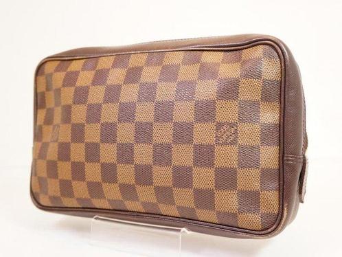 Louis Vuitton Damier Ebene Trousse Toilette 25 Clutch Bag N47623