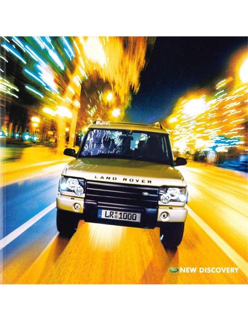 2003 LAND ROVER DISCOVERY BROCHURE DUITS, Boeken, Auto's | Folders en Tijdschriften