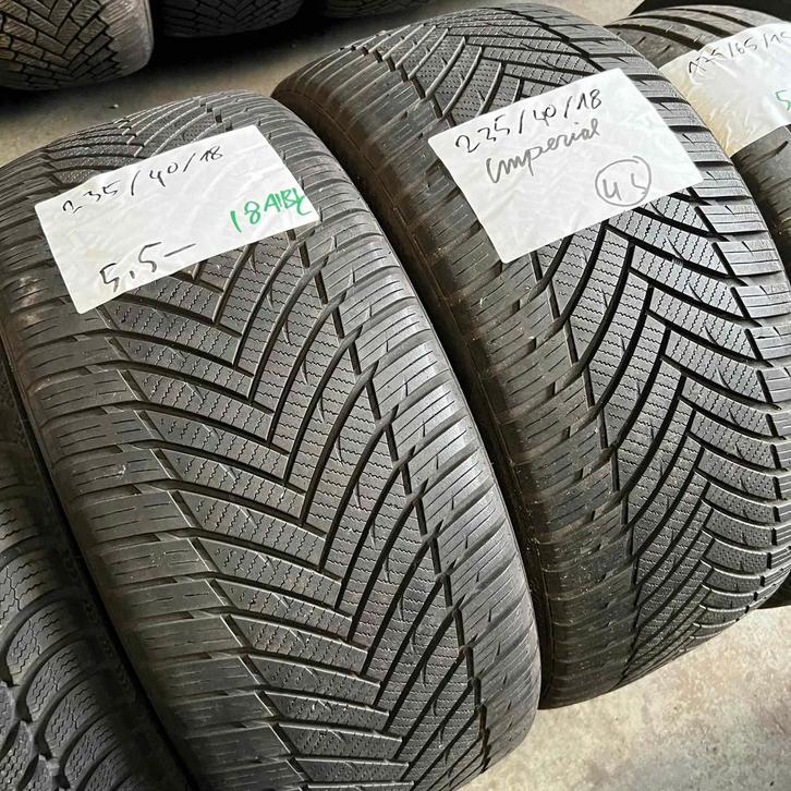 2 x Imperial 235-40-18 4 Seizoenbanden 5,5mm, Auto-onderdelen, Banden en Velgen, 18 inch, All Season, 235 mm, Personenwagen, Gebruikt