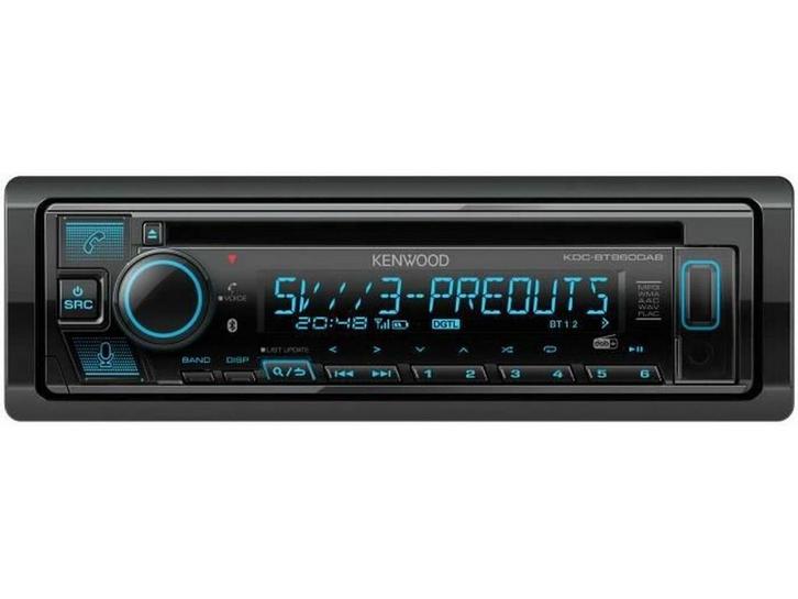 Kenwood KDC-BT960DAB Autoradio - Multicolor, Auto diversen, Autoradio's, Zo goed als nieuw, Verzenden