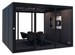 Geluidsdichte cabine huren | Meetingbox Neptunus | 340x340cm, Verzenden, Nieuw in verpakking