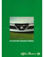 1983 ALFA ROMEO SPIDER BROCHURE ITALIAANS, Boeken, Auto's | Folders en Tijdschriften, Nieuw, Alfa Romeo, Author