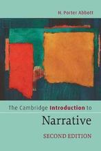 The Cambridge Introduction to Narrative 9780521715157, Boeken, Gelezen, H. Porter Abbott, H.Porter Abbott, Verzenden