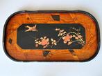 Dienblad - Japanse lak en marqueterie-inlegwerk - laat, Antiek en Kunst